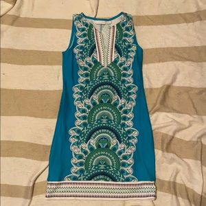 New York & Company Patterned Stretch Shift